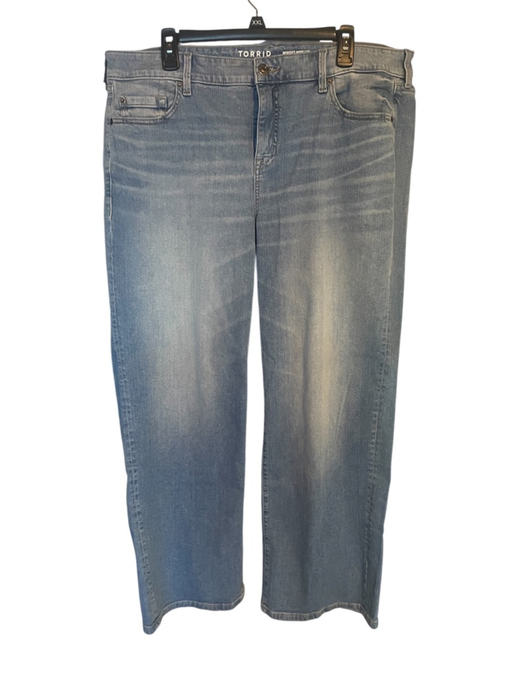 torrid perfect wide leg vintage stretch jeans